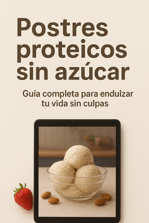 Postres proteicos sin azúcar: muffins, panqueques, mousse, brownies fit y mucho más